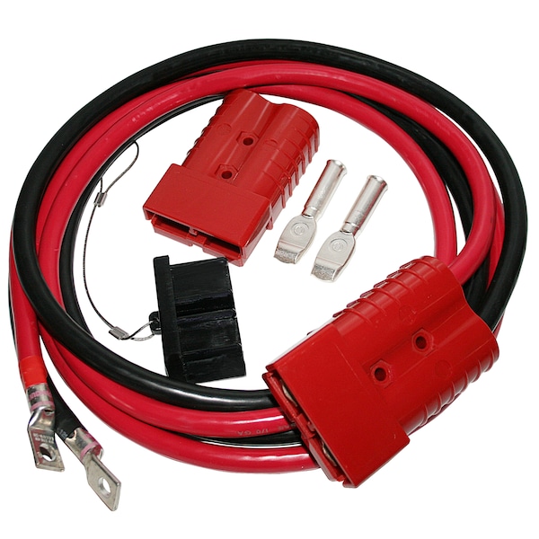 Bulldog Winch 1/0ga x 7.5ft Wiring Kit with Quick Connect 20347 - main